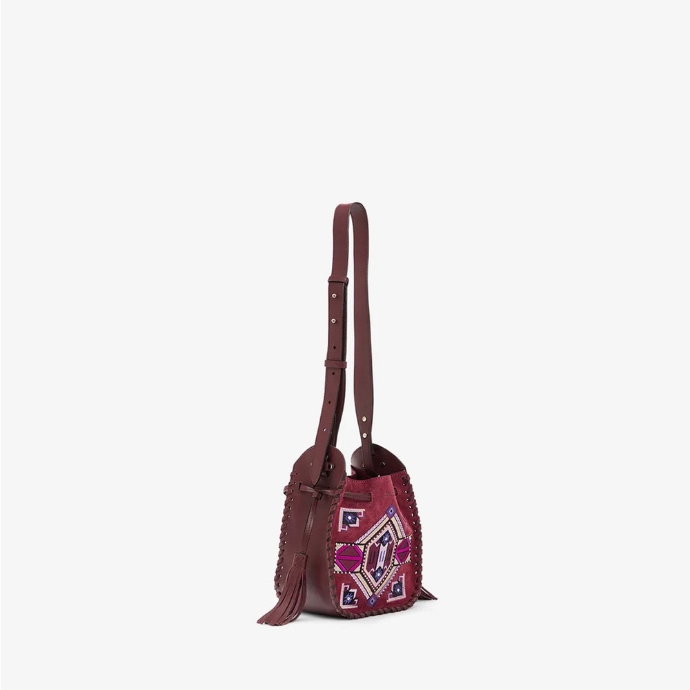 Isabel Marant Raspberry Mini Silao Bag - Picture 5 of 6